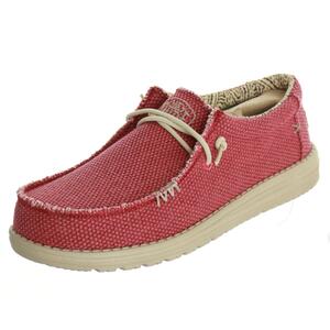 SCARPA WALLY BRAIDED ROSSO